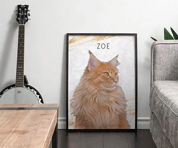 Pop Chic Modern Framed Print