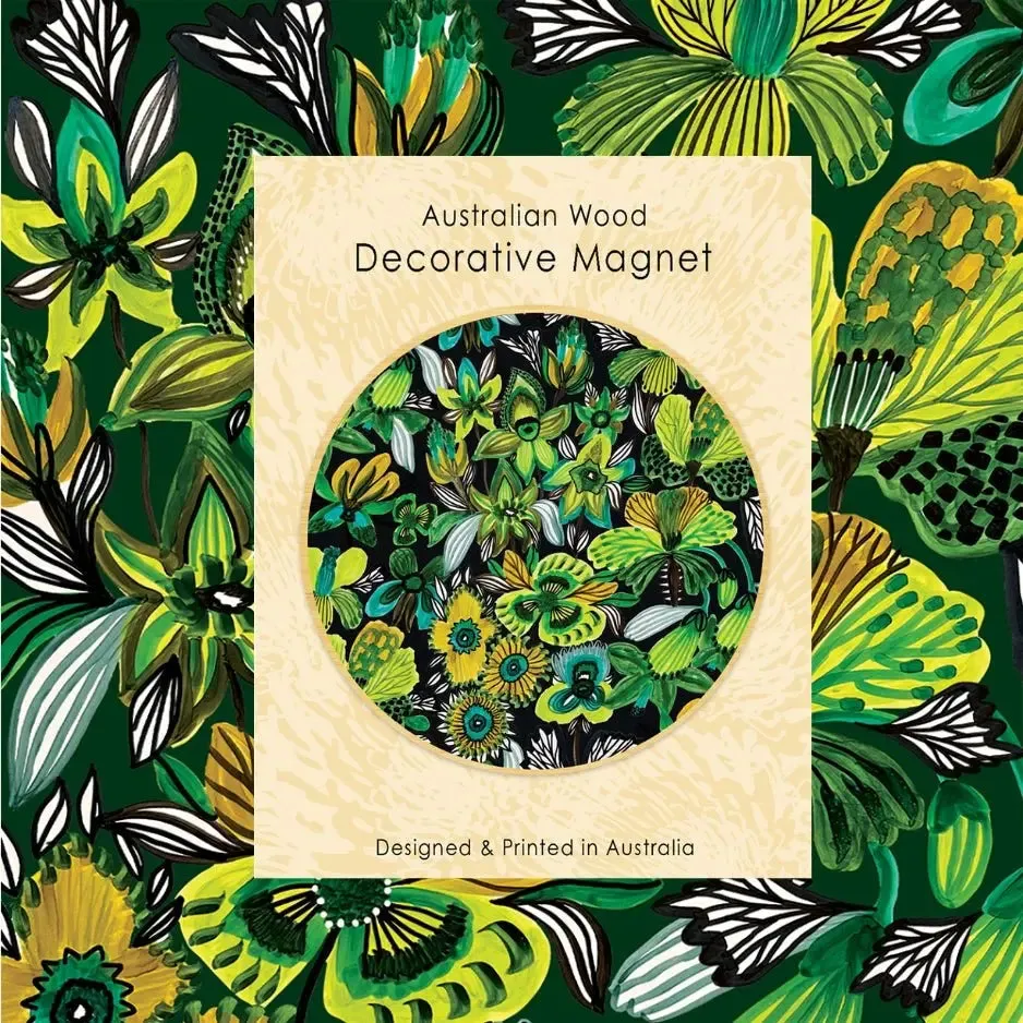 Rainforest Flora Magnet & Card Gift Set