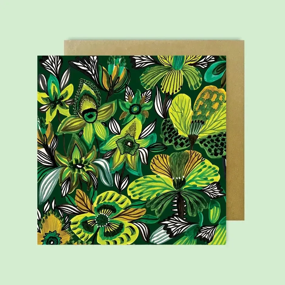 Rainforest Flora Magnet & Card Gift Set