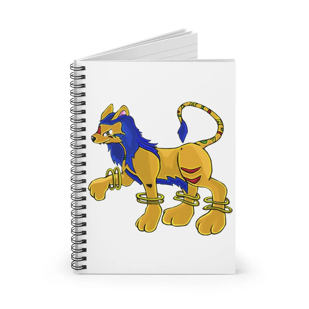 Roararing Spiral Notebook - Ruled Line