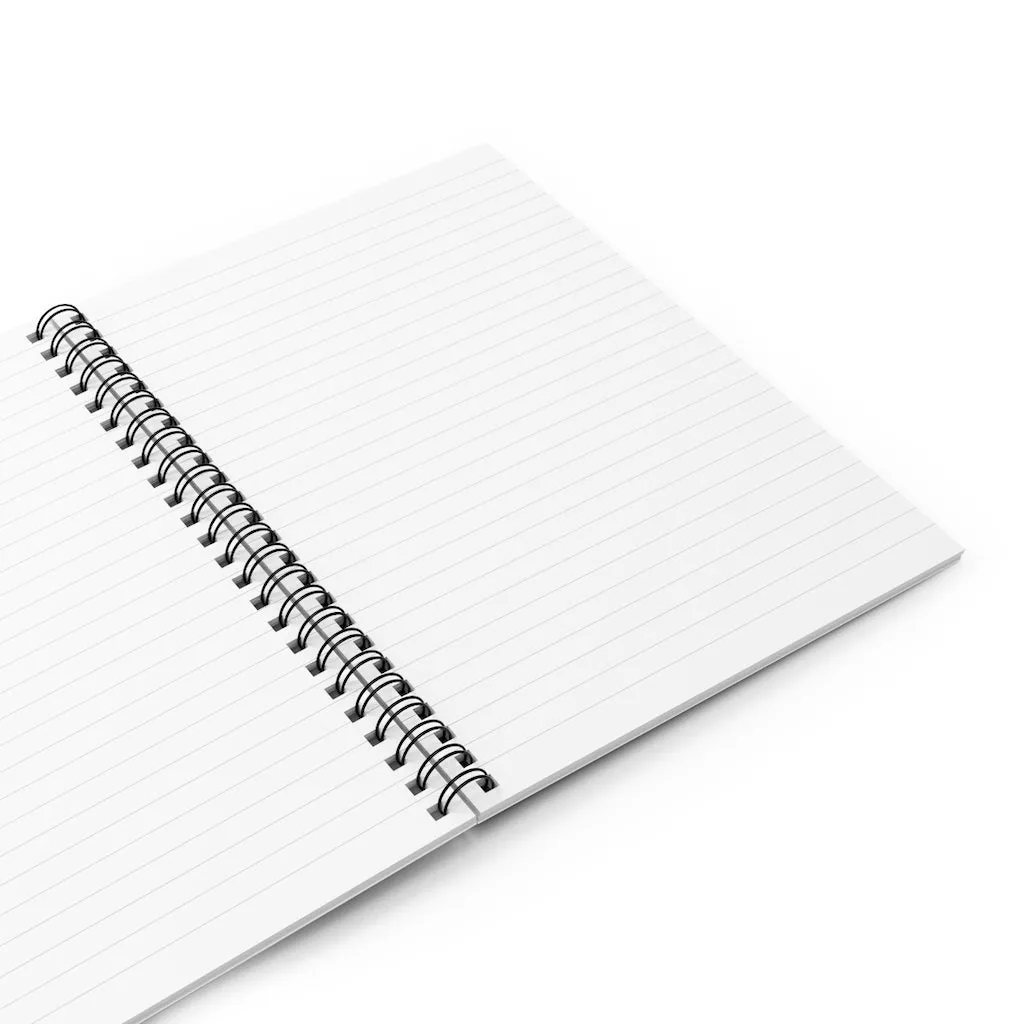 Roararing Spiral Notebook - Ruled Line