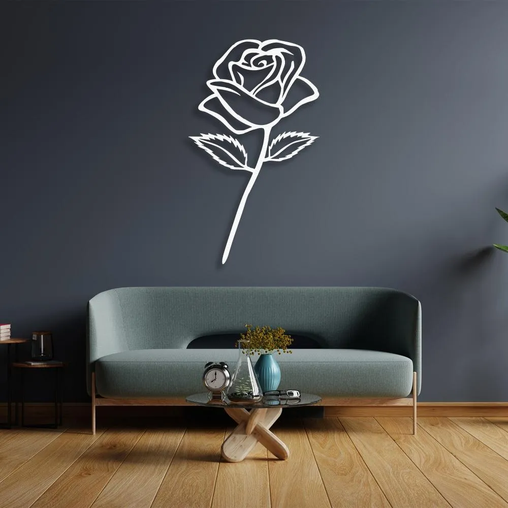 ROSE Metal Wall Art