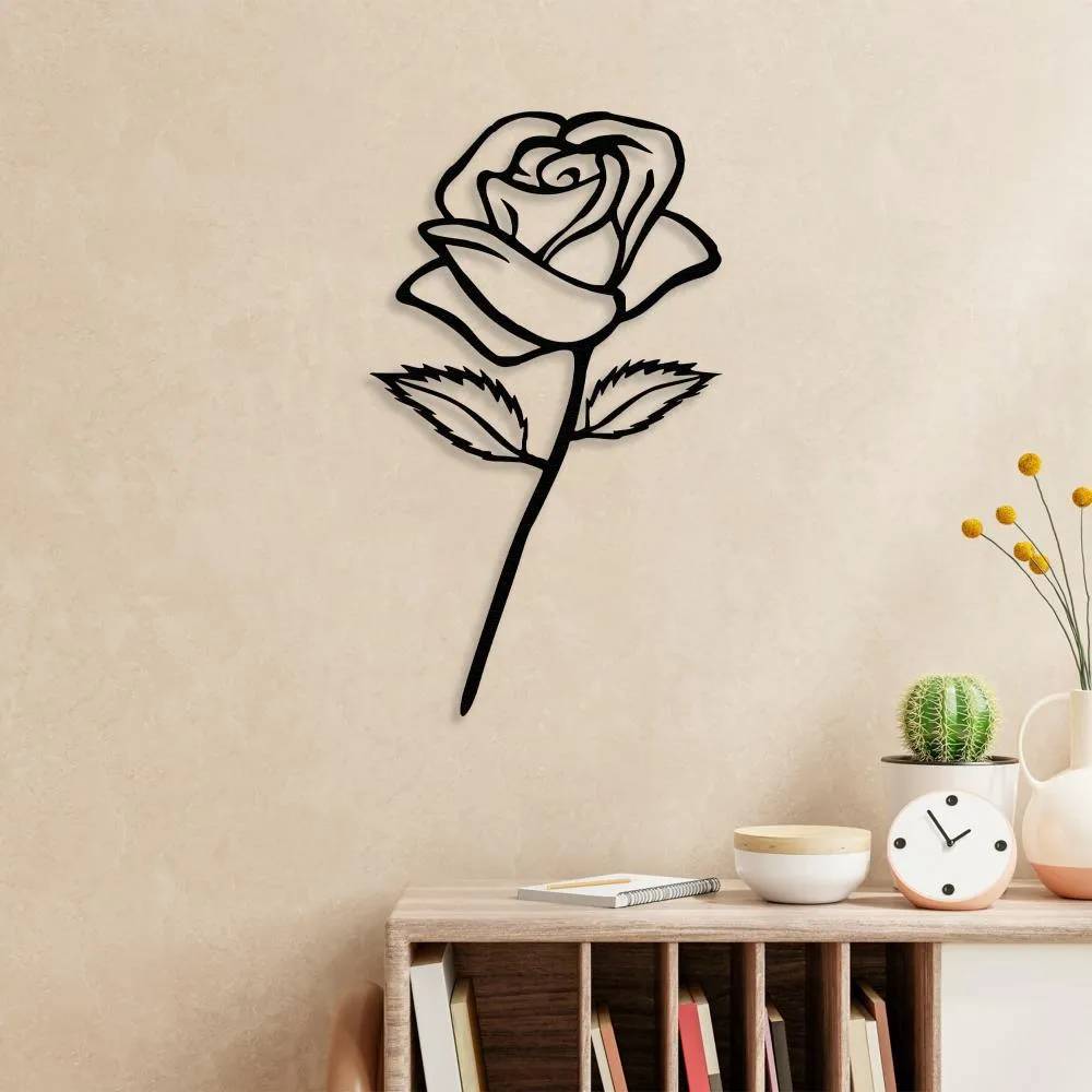 ROSE Metal Wall Art