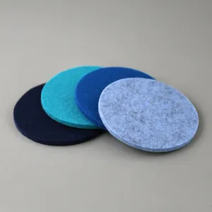 Round Coaster Assorted 4pc Pack / Ocean