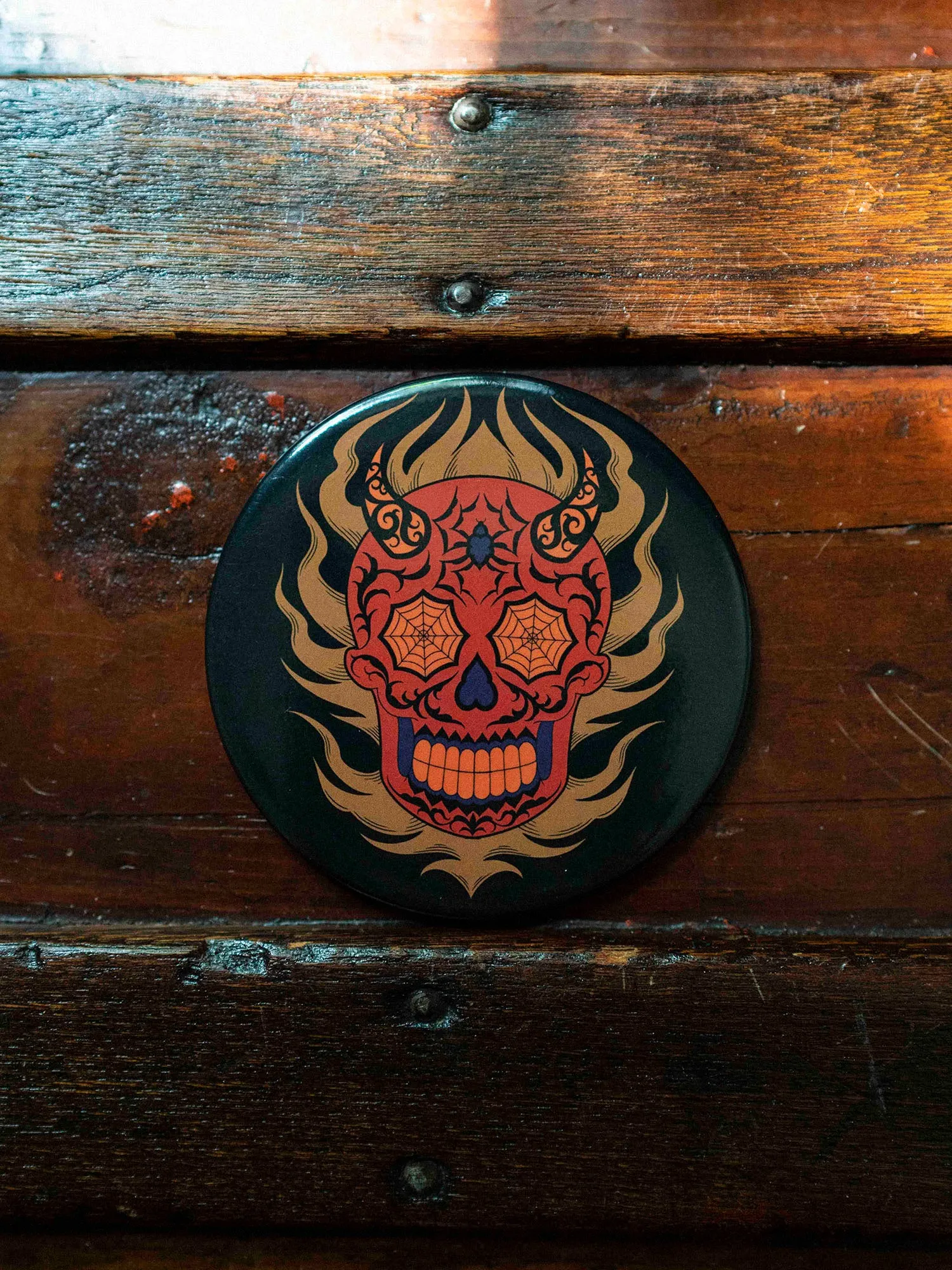 Skull Coaster Set