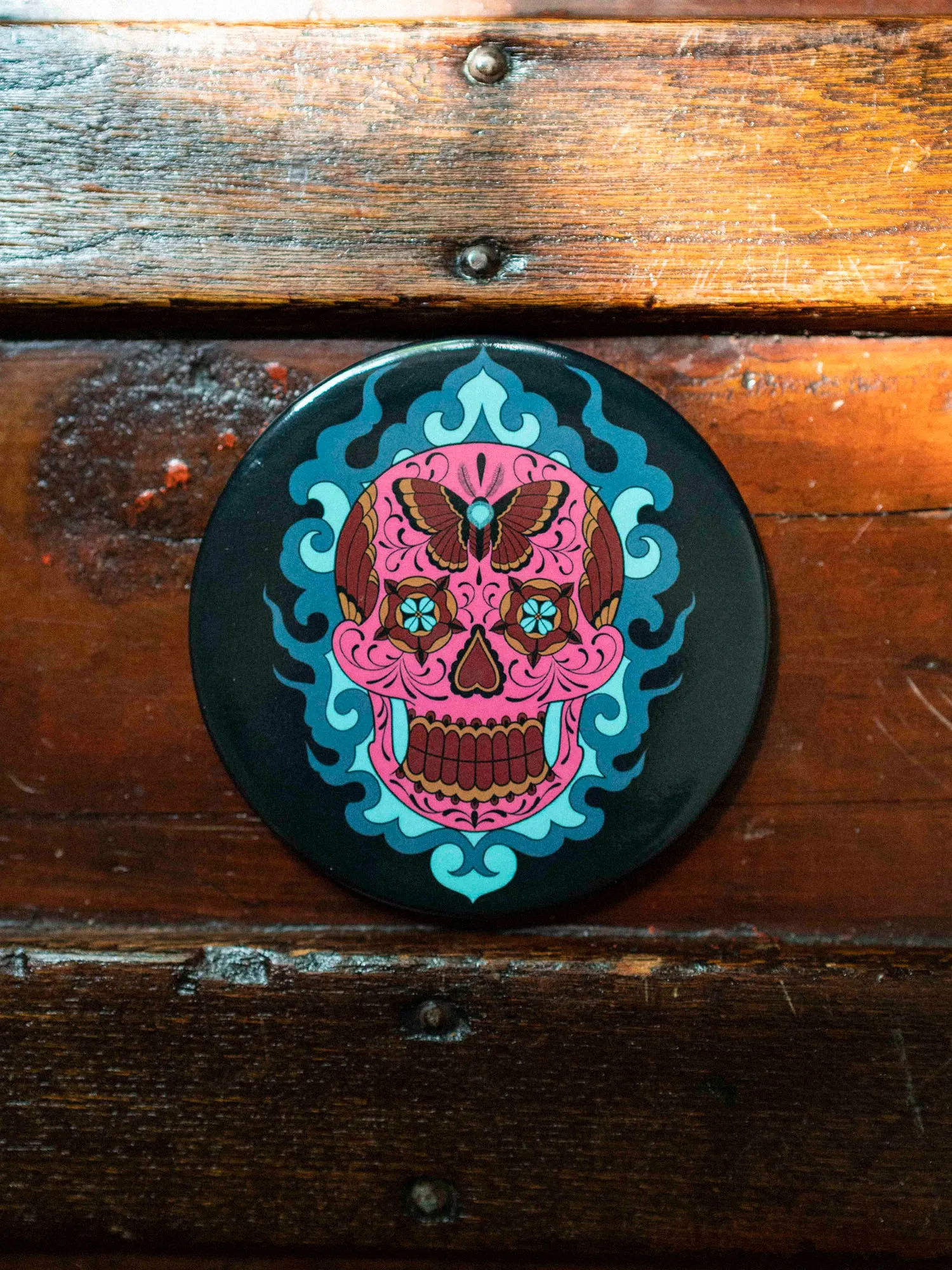 Skull Coaster Set