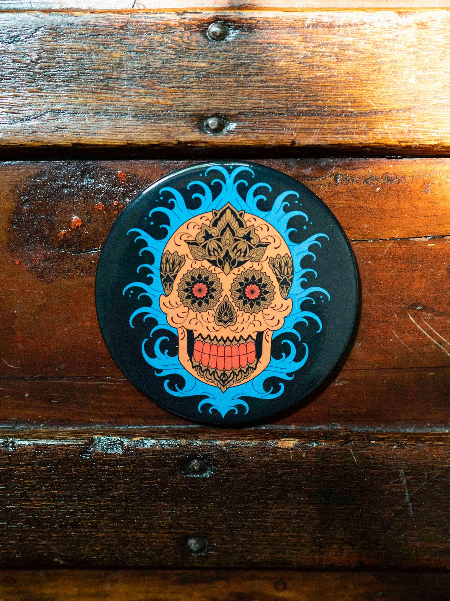 Skull Coaster Set