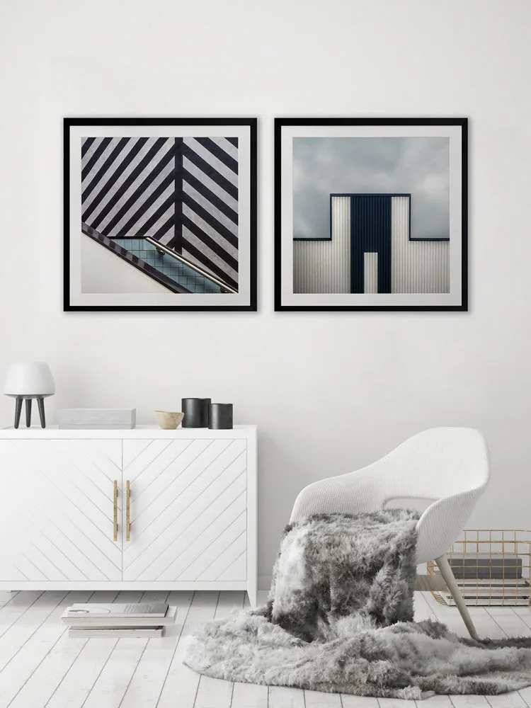 Staircase Framed Art Print