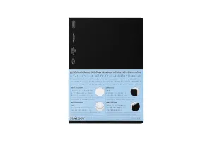 Stalogy 1/2 Year Notebook - A5 - Dot Grid - 186 Pages - Black