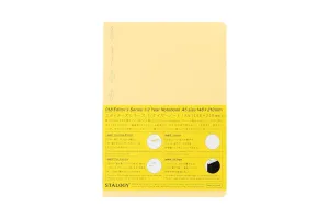 Stalogy 1/2 Year Notebook - A5 - Grid - 186 Pages - Yellow