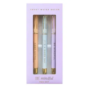 SWEET WATER DECOR | Be Mindful Pen Set