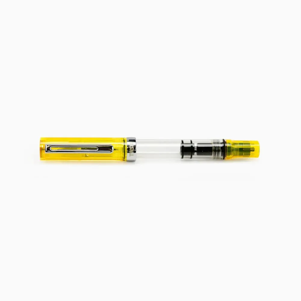 TWSBI Eco Transparent Yellow Fountain Pen, Medium