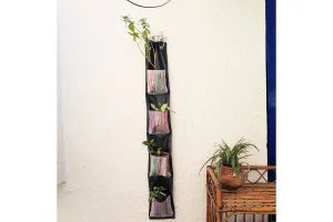 Upcycled Handwoven Indoor Vertical Planter