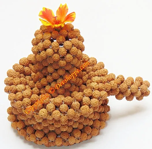 Very Rare Lord Shiva Shivling Shiva lingam made from Rudraksha Beads