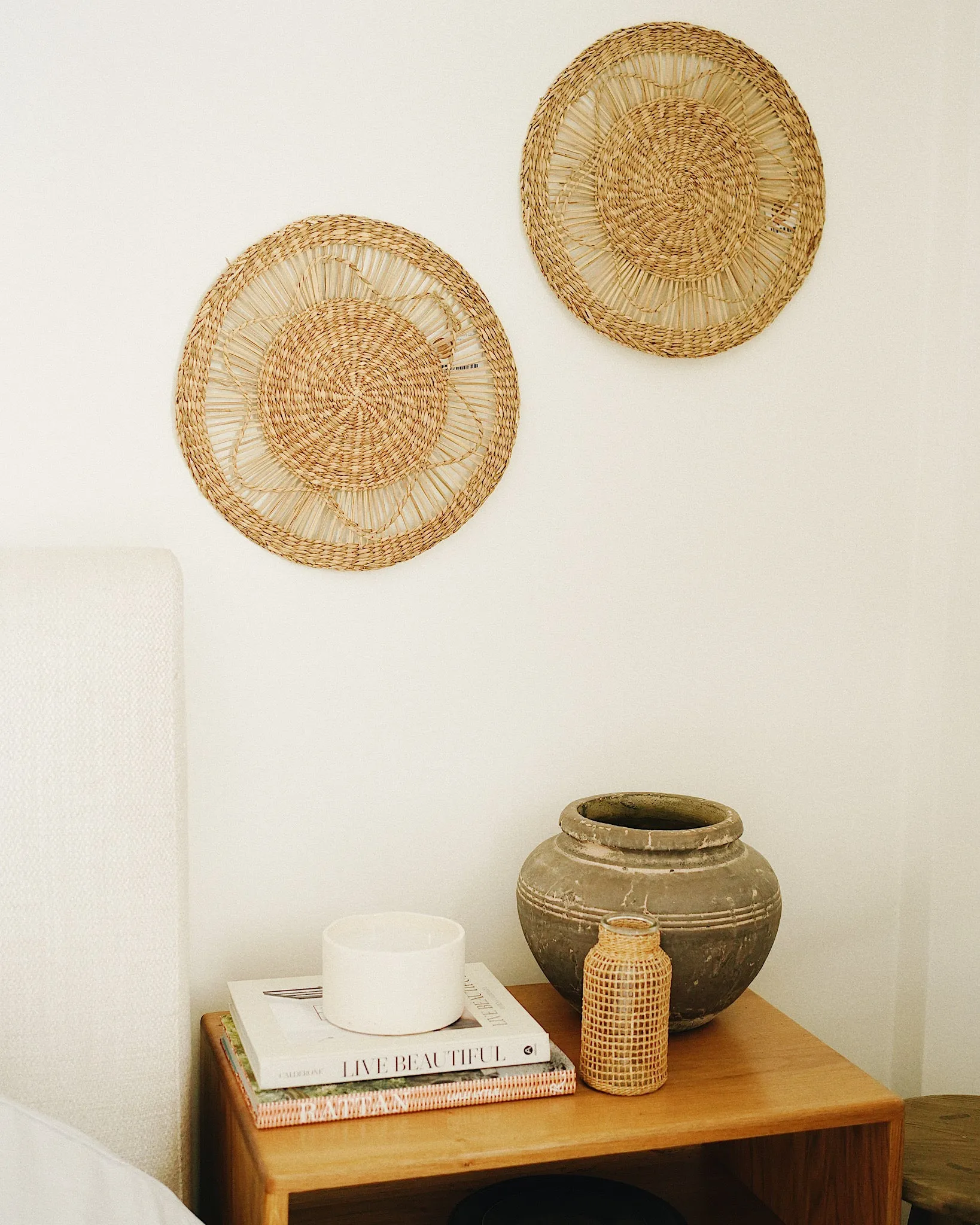 Yata Basket Wall Hanging Set of 2 By CallaForma