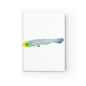 Yellow and White Fish Journal - Blank