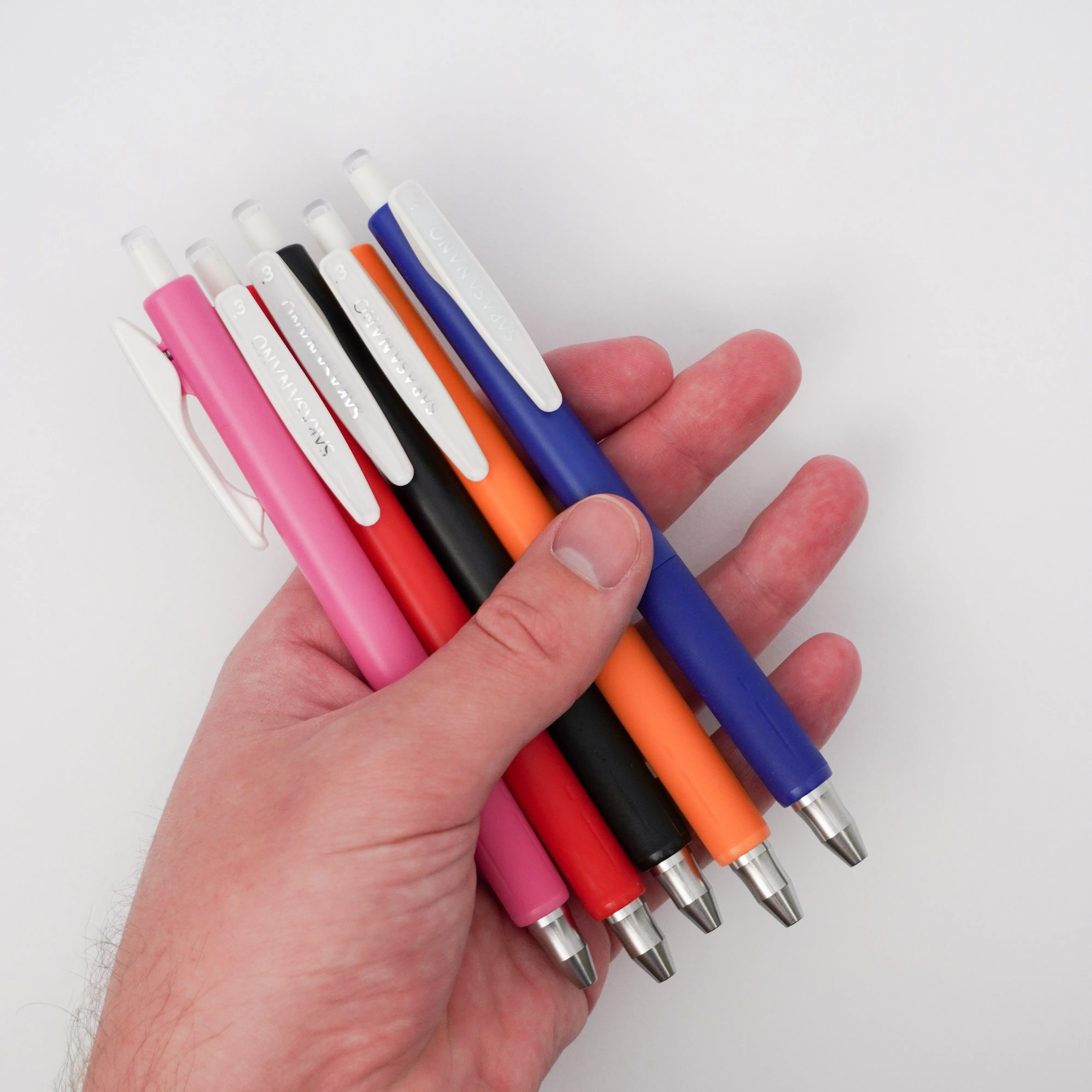 Zebra Sarasa Nano Gel Pen 5 Color Set (0.3mm) - Basic Colors